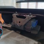 Image of airbag and seatbelt tensioner control unit.