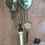 Image of fuel pump assembly prior to customisation.