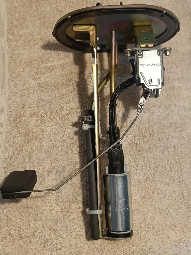 Image of completed fuel pump assembly