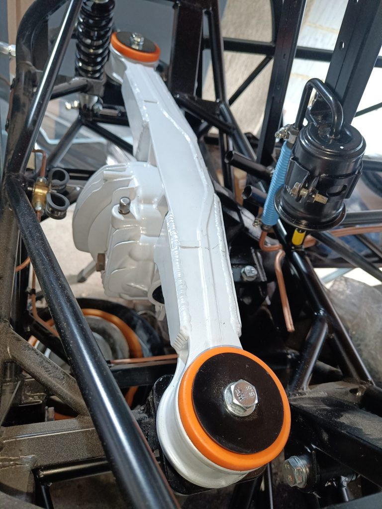 Image of installed differential assembly.