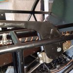 Image of installed handbrake lever