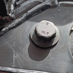 Image of lower ball joint vertcal bolt
