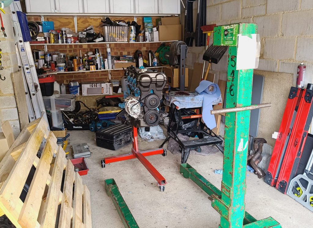 Image of the 'man cave'.