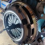 Image of newly installed clutch assembly