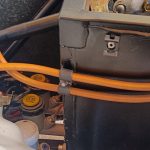 Image of additional rigid fuel pipe clips.