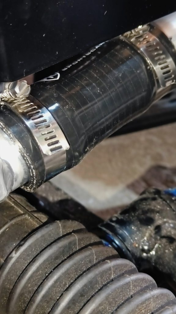 Image of lower front coolant pipe.