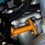 View of prototype 3D printed FPR support bracket.