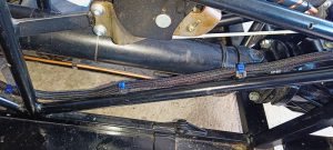 Image of tunnel loom install detail.