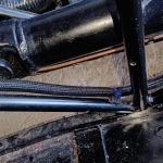 Image of tunnel loom install detail.