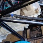 Image of tunnel loom install detail.