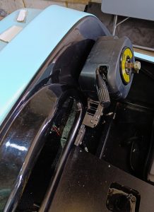 Image of dash panel trial fit.