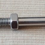 Image of clutch travel adjusting bolt.