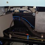 Image of under scuttle wiring fitment.