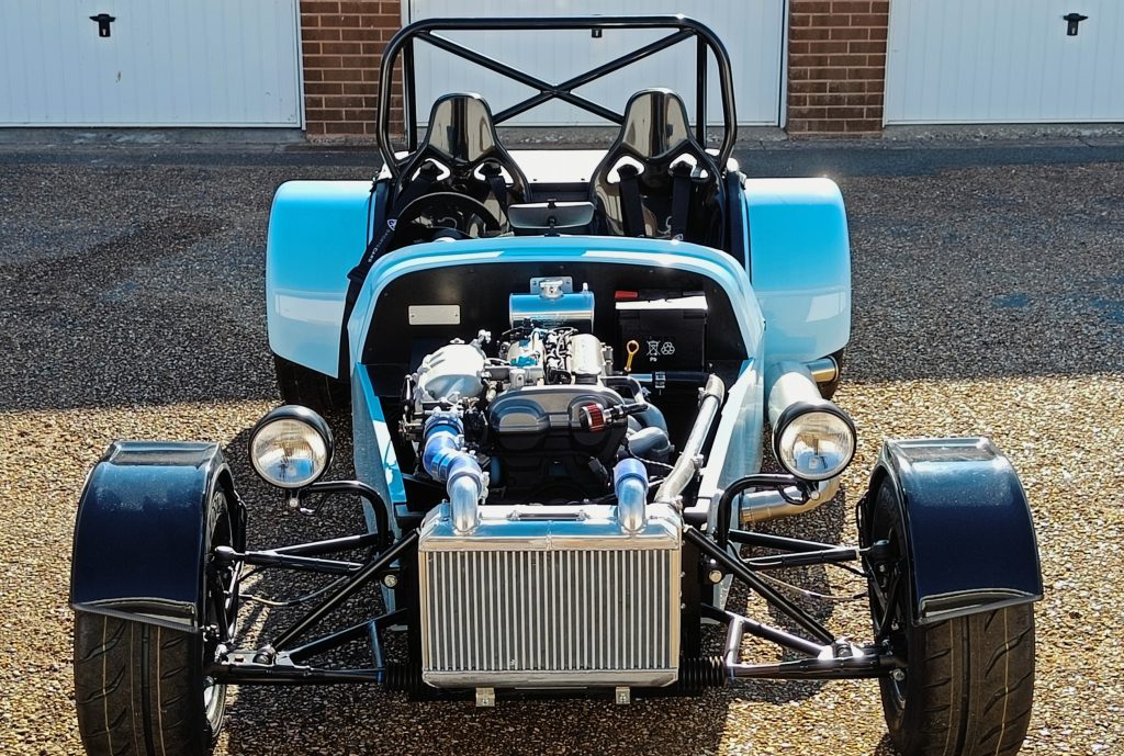 Image of nearly completed car.