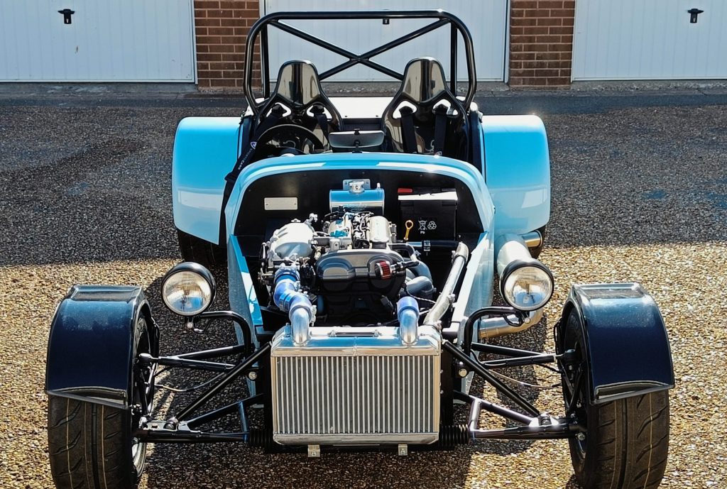 Image of nearly completed car.